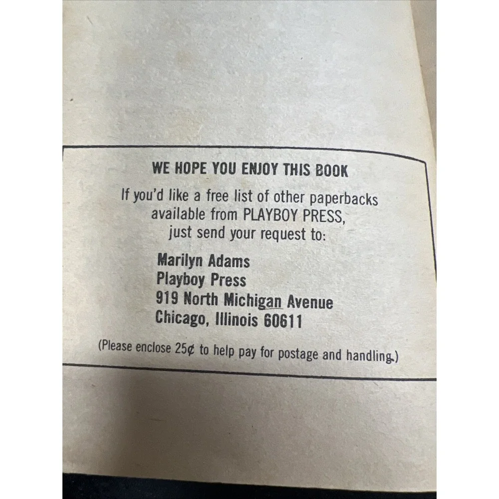 Christian's Search By Blakely St James Vtg Erotica 1978 Playboy‎ Press